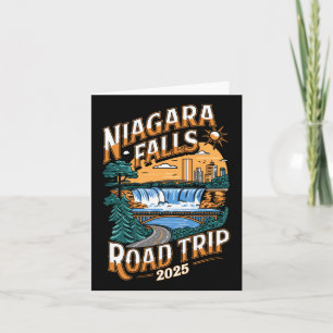 Niagara Falls Roadtrip 2025 - Zomer Vakantie  Kaart