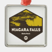 Niagara Falls State Park New York Metalen Ornament (Voorkant)
