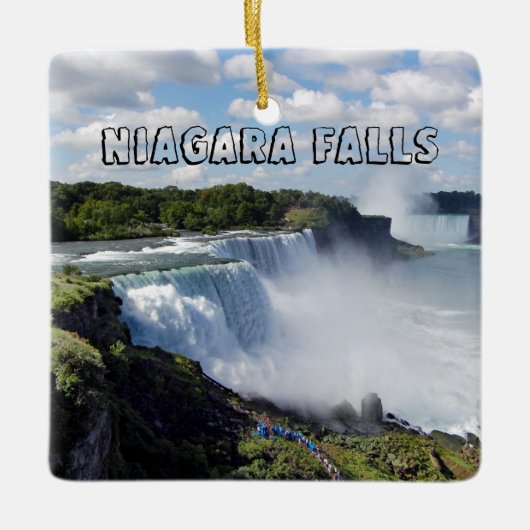 Niagara Falls Vacation Keramisch Ornament (Voorkant)