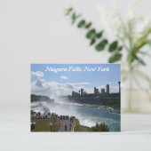 Niagara Herfst Briefkaart (Staand voorkant)