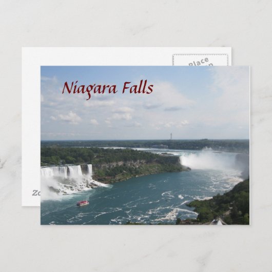 Niagara Herfst briefkaart (Voorkant / Achterkant)