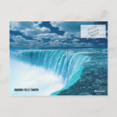 Niagara Herfst briefkaart (Achterkant)