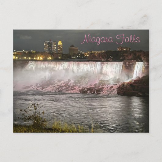 Niagara Herfst briefkaart (Amerikaanse Herfsten) (Voorkant)