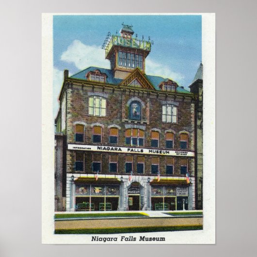 Niagara Herfst Museum, Uitzicht van een Water Nymp Poster (Voorkant)