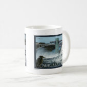 Niagara Herfst Poster Koffiemok (Voorkant rechts)