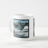 Niagara Herfst Poster Koffiemok (Voorkant links)