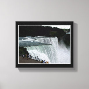 Niagara Herfsten #1 Verdoekt Canvas Afdruk