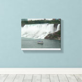 Niagara-Herfsten aan de Canadese zijde Canvas Afdruk (Insitu (Houten vloer))
