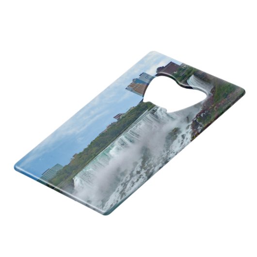 Niagara-Herfsten aan de Canadese zijde Kredietkaart Flessenopener (Voorkant Gekanteld)