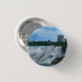 Niagara-Herfsten aan de Canadese zijde Ronde Button 3,2 Cm (Voorkant /achterkant)