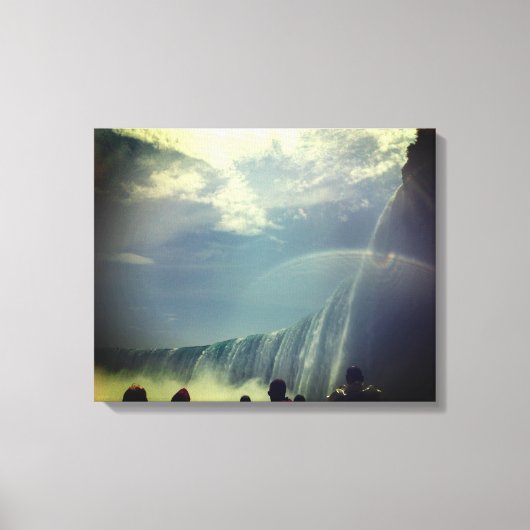 Niagara Herfsten Afbeelding Canvas Afdruk (Voorkant)