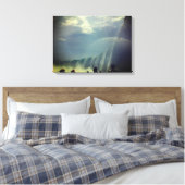 Niagara Herfsten Afbeelding Canvas Afdruk (Insitu (Slaapkamer))