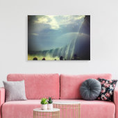 Niagara Herfsten Afbeelding Canvas Afdruk (Insitu (Woonkamer))