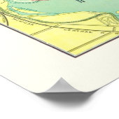 Niagara Herfsten and Vicinity  Map 1885 Poster (Hoek)
