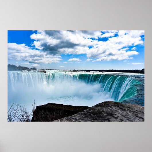 Niagara Herfsten Art Print (Voorkant)
