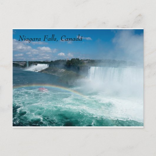 Niagara Herfsten Briefkaart (Voorkant)