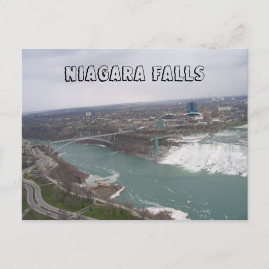 Niagara Herfsten Briefkaart (Voorkant)