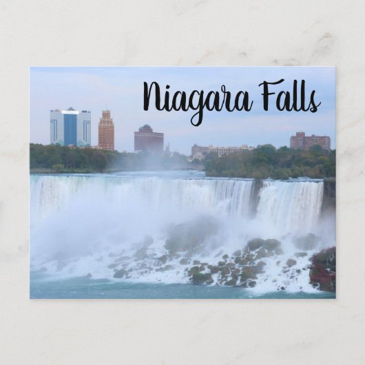 Niagara Herfsten Briefkaart (Voorkant)