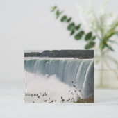 Niagara Herfsten Briefkaart (Staand voorkant)