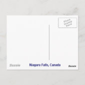 Niagara Herfsten Briefkaart (Achterkant)