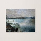 Niagara Herfsten, c.1837-40 (olie op canvas) Legpuzzel (Horizontaal)