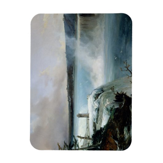 Niagara Herfsten, c.1837-40 (olie op canvas) Magneet (Verticaal)