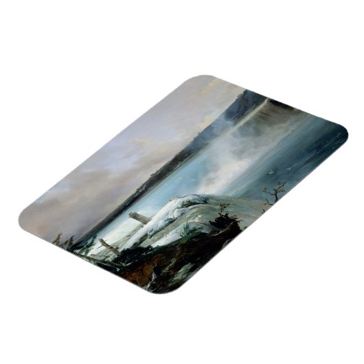 Niagara Herfsten, c.1837-40 (olie op canvas) Magneet (Linkerzijde)