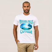 Niagara Herfsten Canada Mannen shirt (Voorkant volledig)