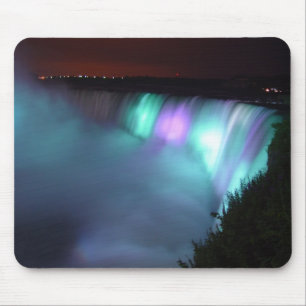 Niagara Herfsten Canada Night Paars Aqua Mousepad Muismat
