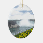 Niagara Herfsten Canadian Side Keramisch Ornament (Rechts)