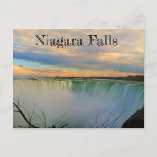 Niagara Herfsten Dramatic Sky Briefkaart