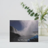 Niagara Herfsten en Hoefijzer Herfsten Briefkaart (Staand voorkant)