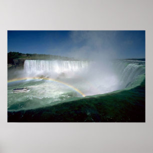 Niagara Herfsten en Maid of the Mist, New York, Ve Poster