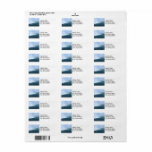 Niagara Herfsten Etiket (Full Sheet)