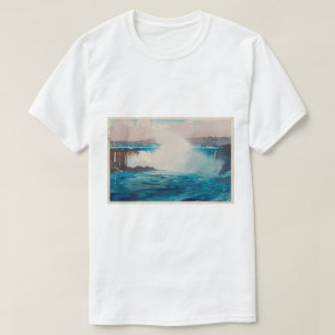 Niagara Herfsten, Hiroshi Yoshida, Woodcut T-shirt