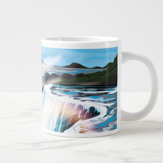 Niagara Herfsten Jumbo Mok (Rechts)