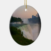 Niagara Herfsten Keramisch Ornament (Rechts)