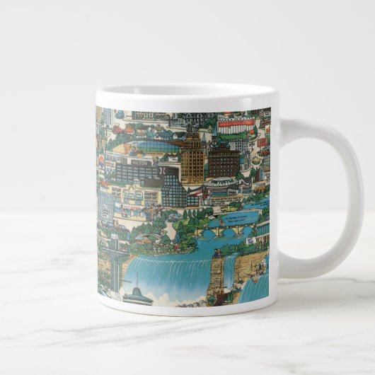 Niagara Herfsten Map Extra Grote Beker (Rechts)