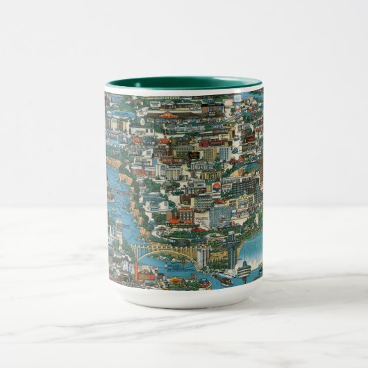 Niagara Herfsten Map Mok (Midden)