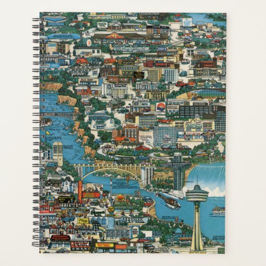 Niagara Herfsten Map Planner (Voorkant)