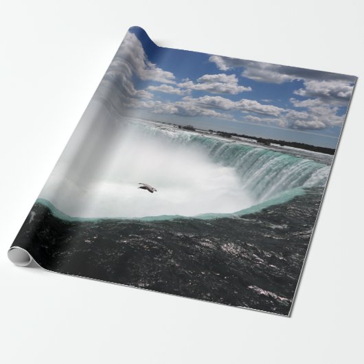 Niagara Herfsten met Seagull Cadeaupapier (Uitgerold)