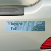 Niagara-Herfsten met tekst Bumpersticker (Op auto)