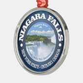 Niagara Herfsten Metalen Ornament (Links)