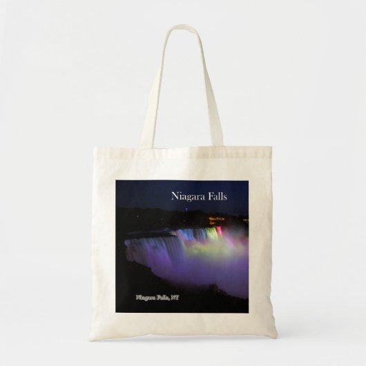Niagara Herfsten nachtelijke canvas tas (Voorkant)