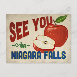 Niagara Herfsten New York Apple - Vintage Travel Briefkaart