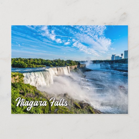 Niagara Herfsten, New York Briefkaart (Voorkant)