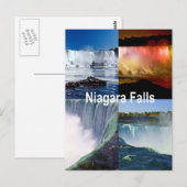 Niagara Herfsten New York Foto Uitzichten Briefkaart (Voorkant / Achterkant)