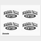 Niagara Herfsten New York Rechthoekige Sticker (Vel)