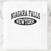 Niagara Herfsten New York Rechthoekige Sticker (Tas)
