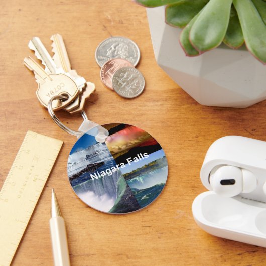 Niagara Herfsten New York Sleutelhanger (Bureau)